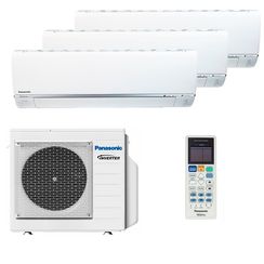 Мультисплит система Panasonic CS-E9RKDW x 3 / U-4E23JBE