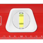 Уровень алюминиевый, магнит, фрезерованный, 3 глазка (1 зеркальный) 400 мм Matrix