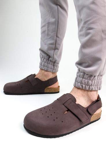 12 | "Branko's" | Мужские сабо (коричневый)