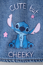 Джинсовая куртка с вышивкой lilo & stitch © disney