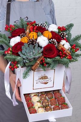 Шкатулка "Рождественский вечер"