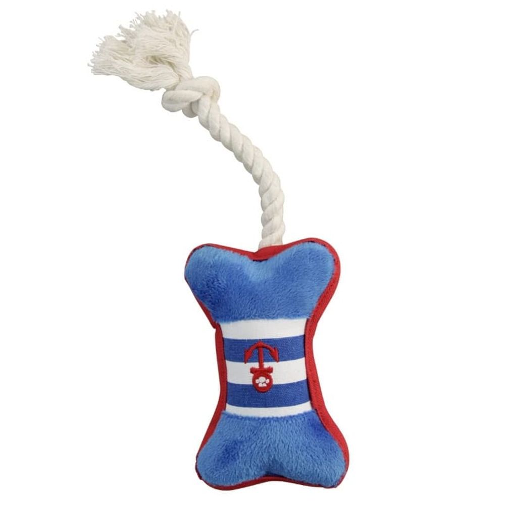 Игрушка для собак мягкая "Косточка Nautica",  150мм (Триол) 01NL