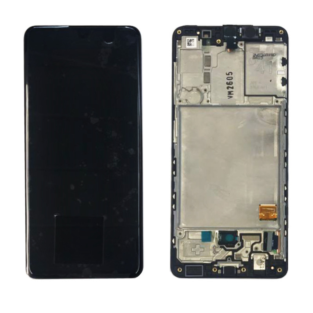 Дисплей для Samsung Galaxy A41 (A415F) с тачскрином и рамкой Черный - OR (SP)