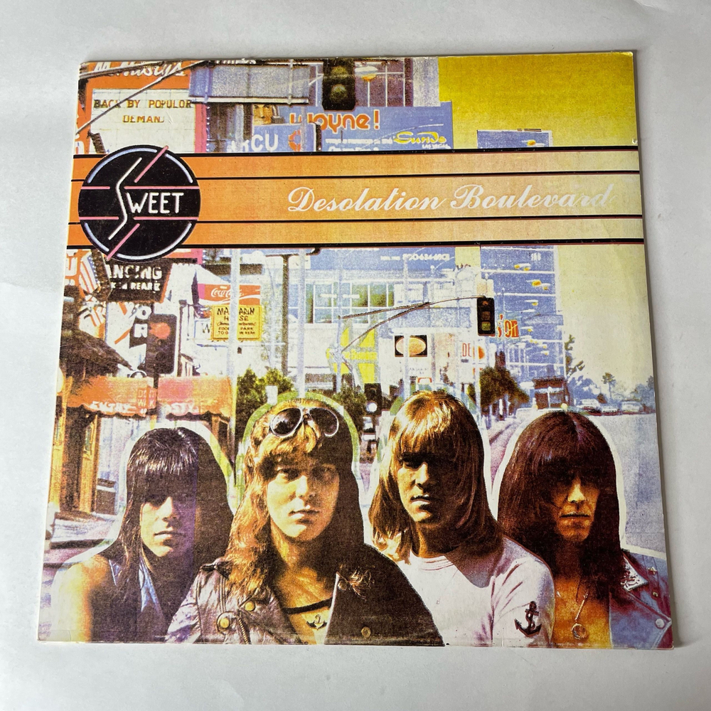 Винтажная виниловая пластинка LP Sweet Desolation Boulevard (Россия 1994)