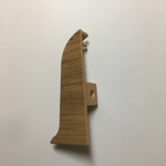 Заглушка правая к плинтусу "Cezar" 320 Бамбук темный