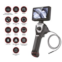 ICARTOOL (IC-VC154AW) Видеоэндоскоп промышленный, управляемый, 4 мм