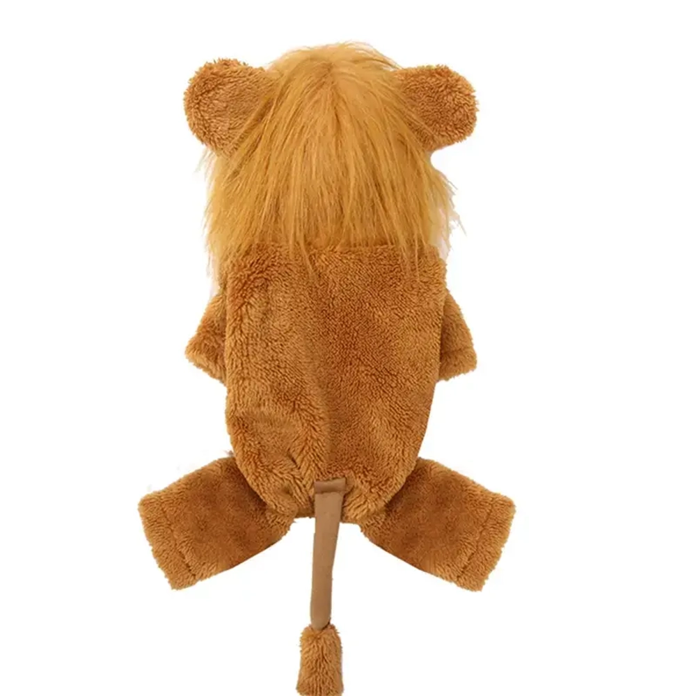 Костюм для собаки «Волшебный карнавал-Лев» с капюшоном, размер XL (50*40см) Ultramarine