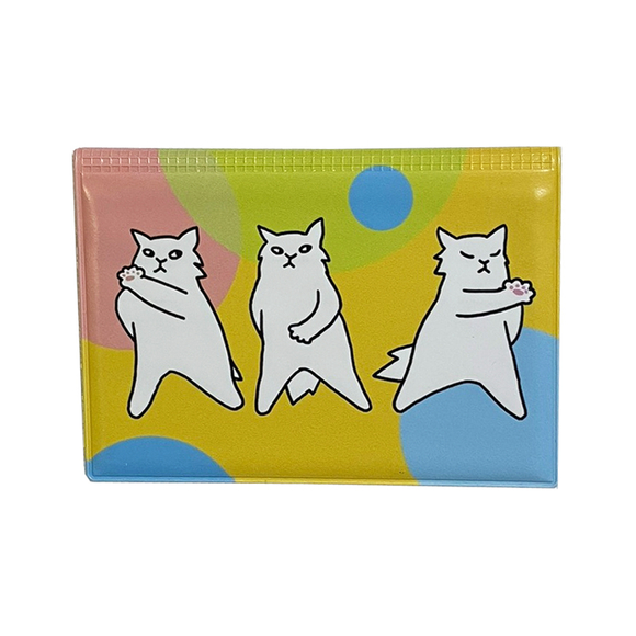 Обложка для транспортной карты "Три кота" увеличенная