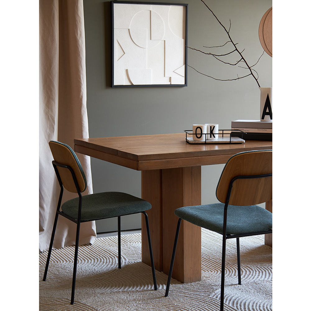 Стул Tilla, рогожка, шпинат