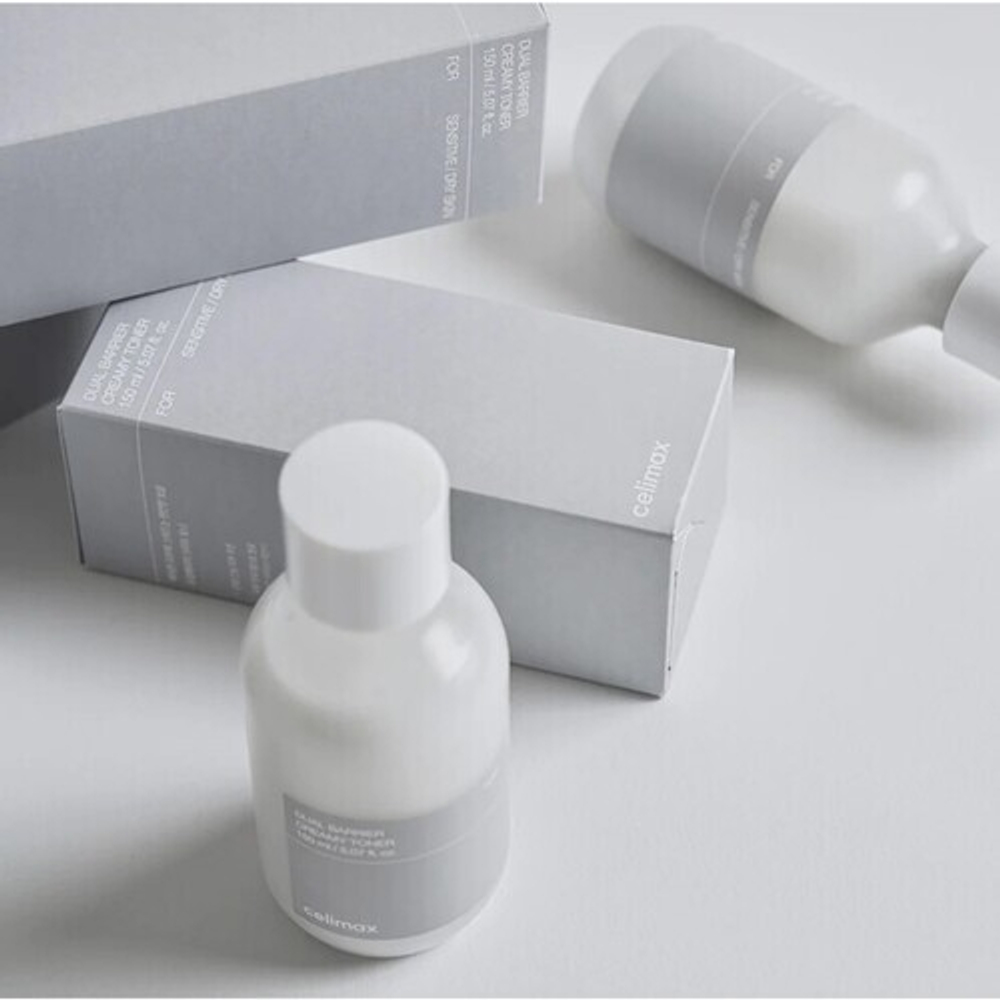Celimax Тонер увлажняющий с молочной текстурой - Dual barrier creamy toner 150 мл.