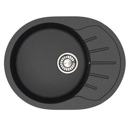 Кухонная мойка GLANZ J010-G32 575х440мм Антрацит