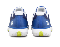Мужские кроссовки теннисные Wilson Rush Lite 5 Clay - deja vu blue/white/safety yellow