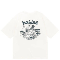 Футболка Haided Getawey RLXD HW TEE, Молочный