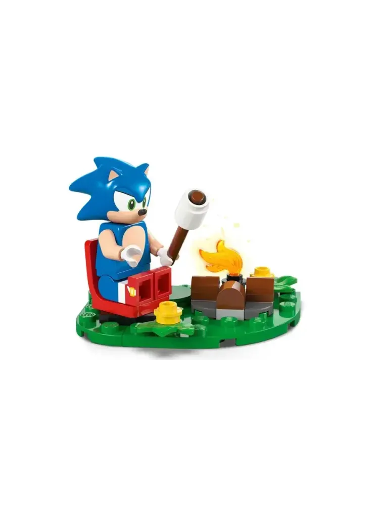 Конструктор Sonic 77001 Противостояние Соника у костра
