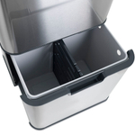 Ведро для раздельного сбора мусора сенсорное, 4 емкости, Foodatlas JAH-8888, 40л (9+9+11+11)