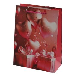 GAEM Пакет подарочный S (бумага 210г/м2, блок микс 12шт), L17,5 W9 H24 см, 4в.