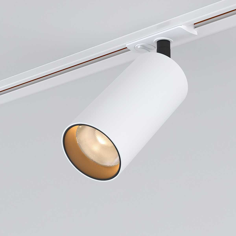 Трековый светодиодный светильник Elektrostandard Diffe 85166/01 белый/черный a058244