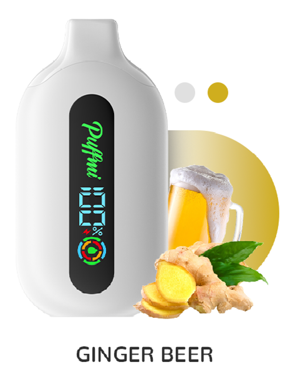 Puffmi Pure Ginger beer - имбирное пиво 12000 купить в Москве с доставкой по России