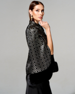 Жакет "София" с меховой отделкой