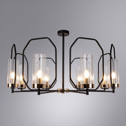 Люстра на штанге Arte Lamp A7004PL-8BK