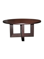 Стол обеденный Торонто 80 см, темный орех