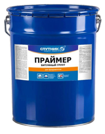 Грунт битумный (праймер) СПУТНИК (20л) ведро
