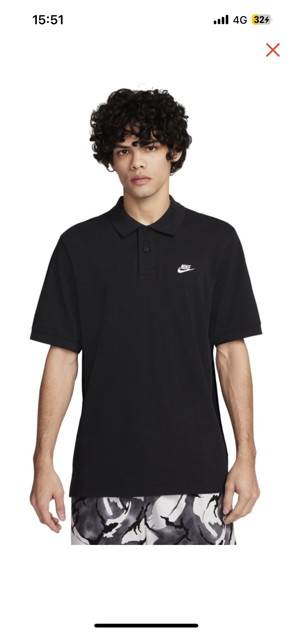 M NK CLUB SS POLO PIQUE