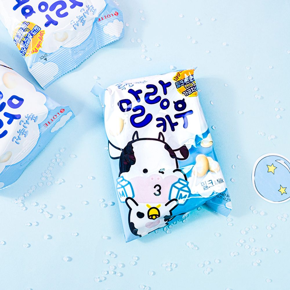 Жевательная конфета Lotte Malang Cow Milk 158 г
