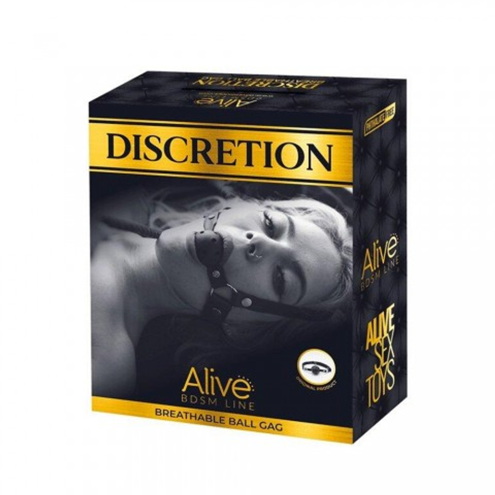 Кляп для рта Alive Discretion, черный