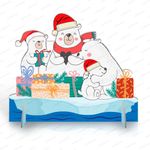 Театральная декорация Белые мишки 304