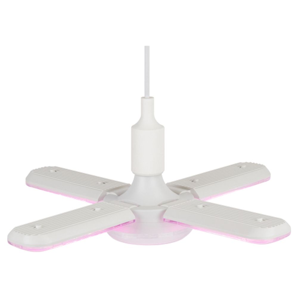 Фитолампа для растений светодиодная ЭРА GREEN LINE ФИТО-65W-PL-E27-GR 5-ти лепестковая розового свечения 65 Вт Е27 | ФИТО светильники