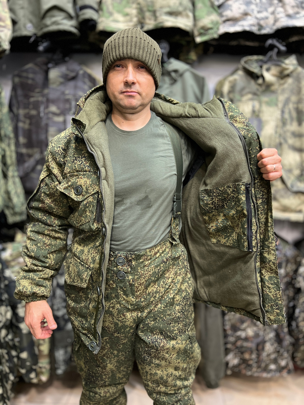 Костюм Горка 8 Пиксель Зима