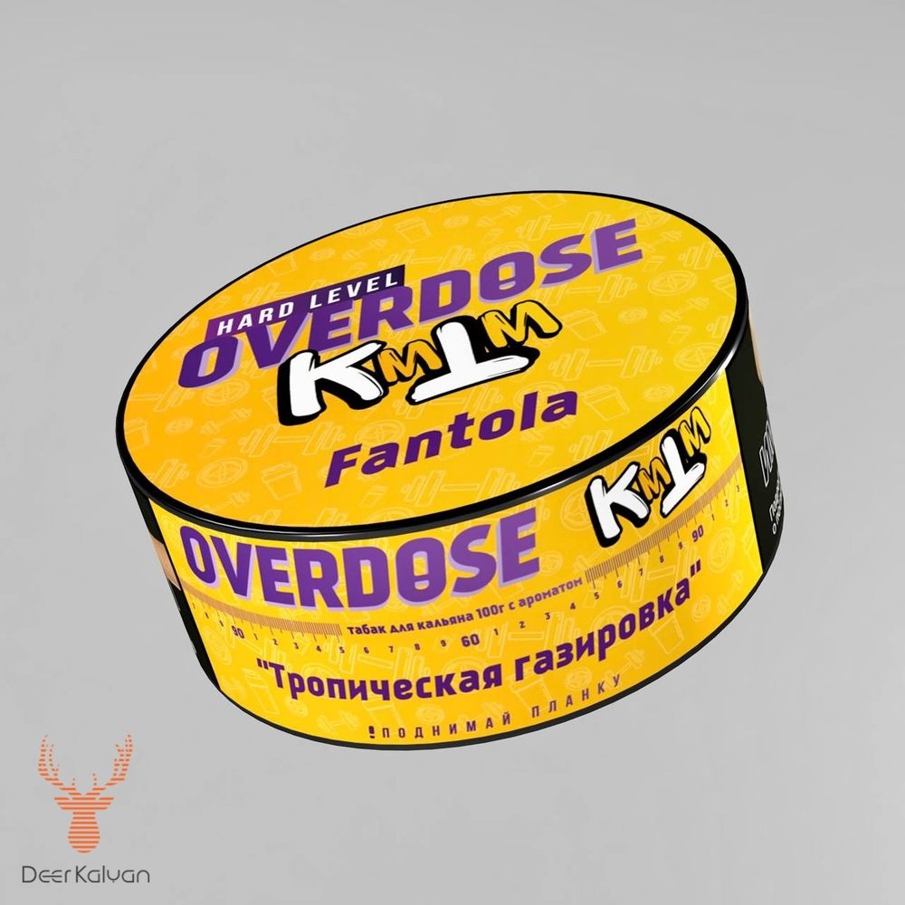 Overdose &quot;Fantola&quot; (Тропическая Газировка) 100 гр.