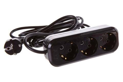 Сетевой удлинитель LUX У3-Е-03 3 местный с з/к 3 м