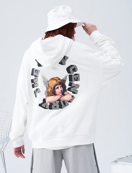 Худи HARSHandCRUEL "The New Century Angel Back Logo" Oversized Hoodie