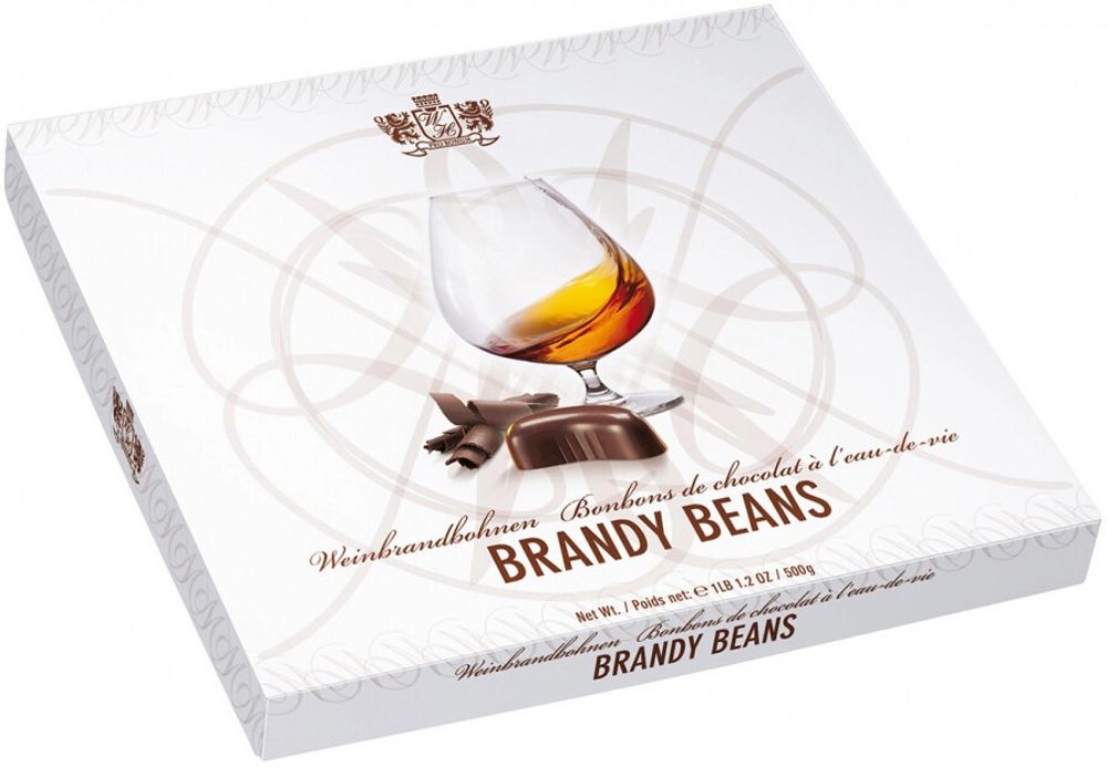 Шоколад Пиастен Уорнер Хадсон Конфеты с Бренди / Piasten Warner Hudson Brandy Beans 500г