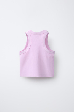 ZARA НАБОР ИЗ ТРЕХ ОДНОТОННЫХ ФУТБОЛОК, РАЗНОЦВЕТНЫЙ