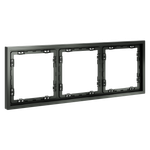 Рамка пластиковая VOLTUM S70 на 3 поста, (титан)