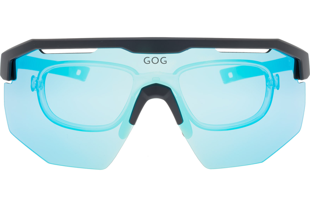 Спортивные очки GOG Argo / Matt Metallic Navy Blue-Black  / White-Blue Lens
