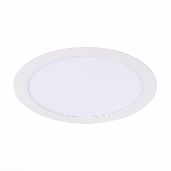 ST209.548.18 Св-к встр. Белый LED 1*18W 4000K 1 350Lm Ra80 110° IP20 D225xH8 90-265V Встраиваемые светильники