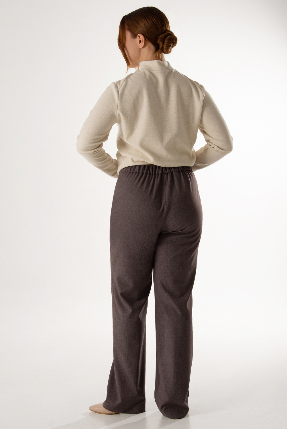 Брюки женские 4730з, Кофе #519Коф024730з