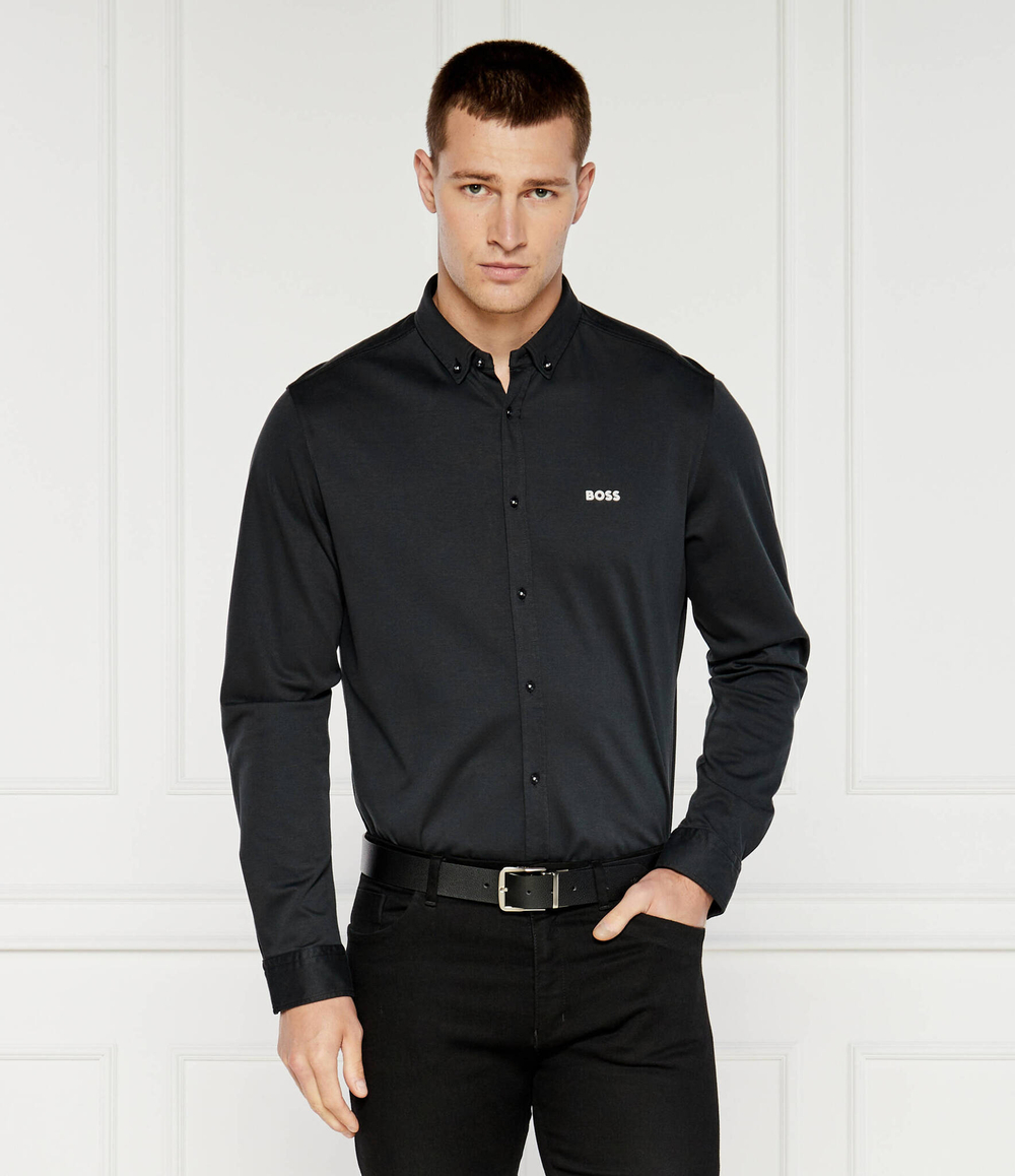 Рубашка B_Motion_L BOSS GREEN - темно-синий(50512006)