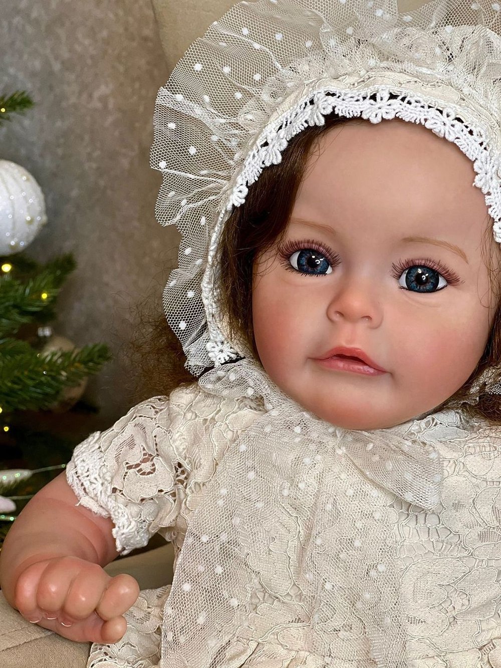 Кукла Реборн мягконабивная 60см в пакете (FA-594)