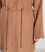 Хлопковое пальто tahiti plus size Persona by Marina Rinaldi - светло-коричневый(1013062)