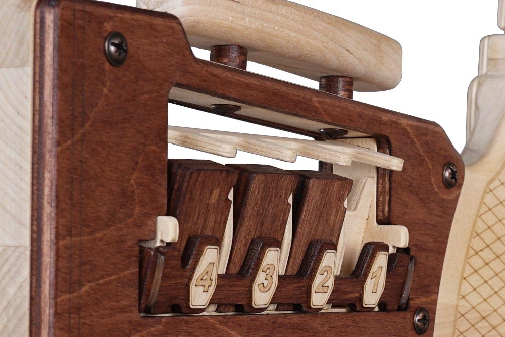 Винтовка BIATHLON от TARG - деревянный конструктор, сборная модель оружия, 3d пазл