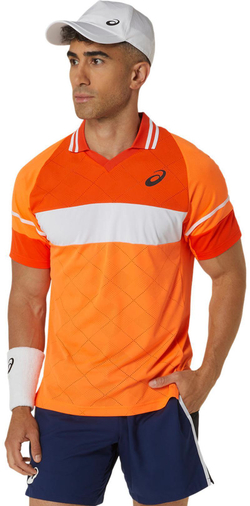 Мужское теннисное поло Asics Match Actibreeze Polo Shirt M - Оранжевый
