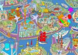 «Санкт-Петербург», серия «Удивительная Россия», гигантская раскраска 120 см