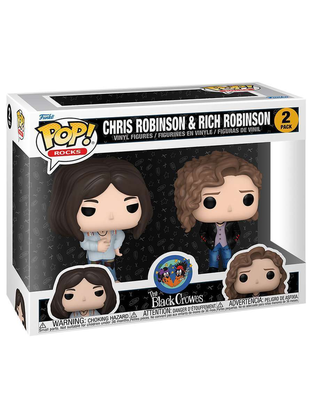 Фигурка Funko POP! Rocks The Black Crowes Chris & Rich Robinson 2PK 79815
