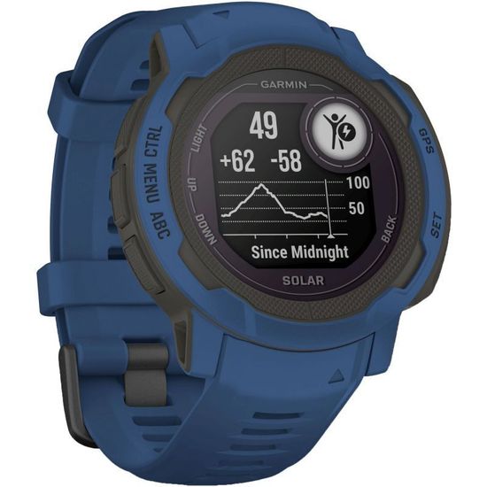 Часы Garmin Instinct 2 Solar Tidal Blue