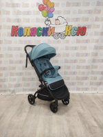 Коляска прогулочная Indigo Mega Голубой